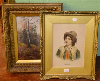 Lot 1154 - Andrea Finardi (19th century school) The Young Italian, watercolour, signed, together with two...