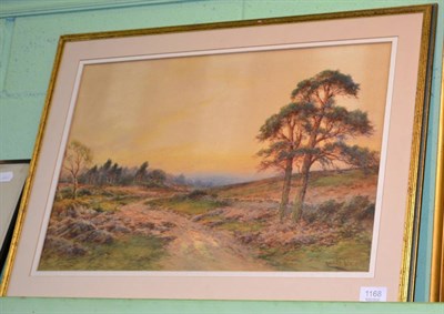 Lot 1168 - Harry Sticks, wooded landscape, watercolour, signed