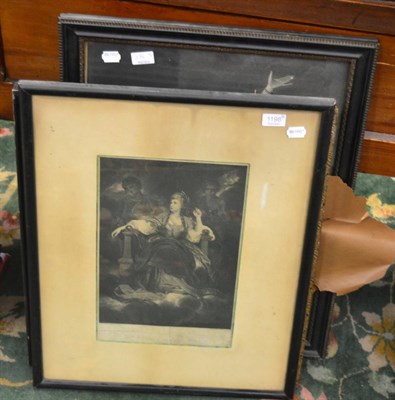 Lot 1198 - 18th/19th Century British School, five theatrical mezzotints and engravings of David Garrick...