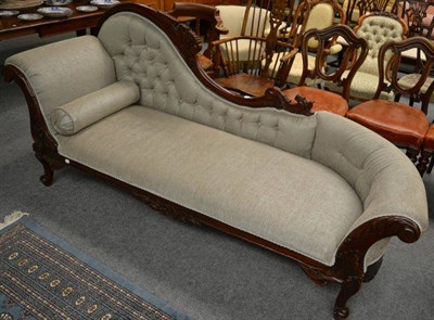 Lot 1279 - A chaise longue