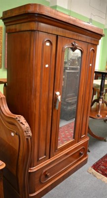 Lot 1320 - A Victorian wardrobe