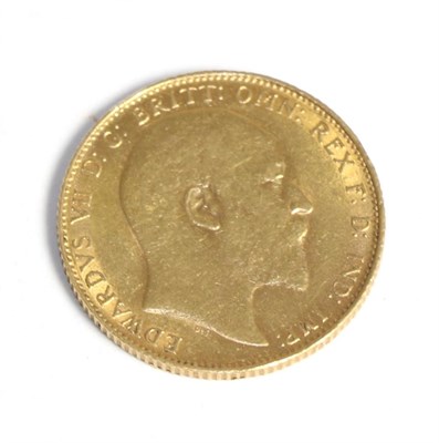 Lot 91 - A 1910 sovereign