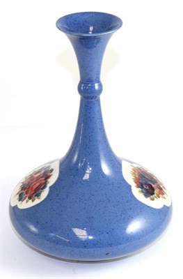 Lot 202 - Moorcroft floral panel ships bottle vase