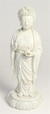 Lot 239 - A Chinese Blanc de Chine figure