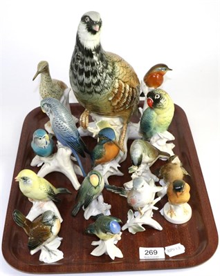 Lot 269 - A quantity of Karl Ens birds (14)