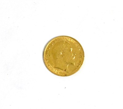 Lot 333 - A 1907 half sovereign
