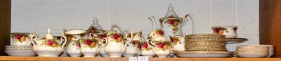 Lot 377 - A Royal Albert Old Country Roses part tea and coffee service