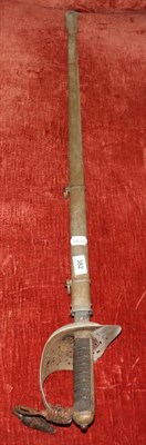 Lot 382 - A George V Infantry sword and scabbard