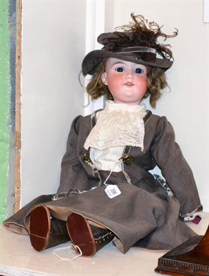 Lot 396 - Armand Marseille 390M bisque head sleeping child doll