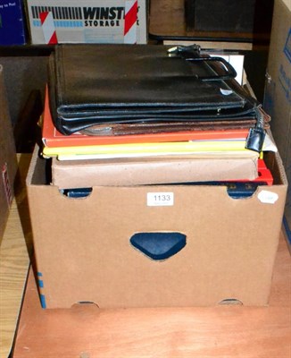 Lot 1133 - Quantity of stamps etc (two boxes)