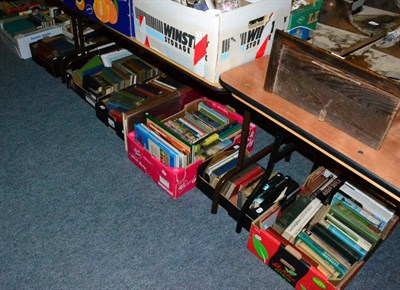Lot 1149 - A quantity of volumes including Kipling, Dickens, HG Wells, modern fiction etc (10 boxes)