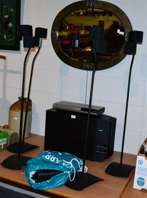 Lot 1153 - A Bose lifestyle music system, with four speakers and acoustic mass module