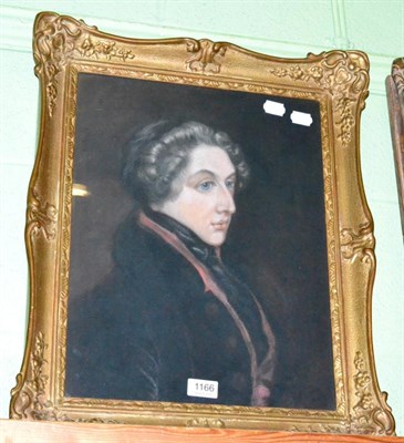 Lot 1166 - Gilt framed pastel portrait of an 18th century gentleman