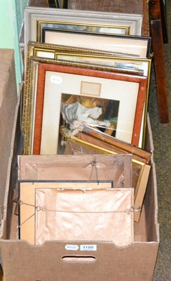 Lot 1199 - A group of Baxter and other similar small prints, two watercolours by Herbert Thompson etc (one...