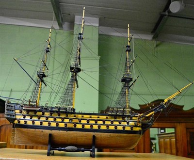 Lot 1241 - A model of HMS victory