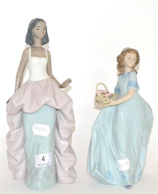 Lot 4 - Two Lladro figures, model 6130 and 6182