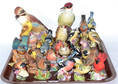 Lot 224 - A collection of Royal Worcester bird models