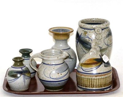 Lot 332 - A small group of Andrew Hague for Askrigg Potteries items