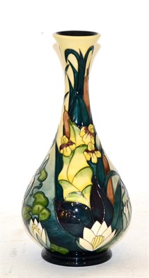 Lot 386 - A Moorcroft pottery vase, Bullrush pattern by Rachel Bishop, 31.5cm high