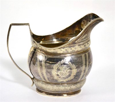 Lot 410 - An early 19th century silver cream jug, Newcastle