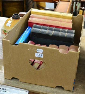 Lot 1006 - A box of books including 'Battles of the Nineteenth Century' published by Cassell and Company...