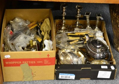 Lot 1044 - A large collection of 19th / 20th century silver plated and EPNS wares (qty)