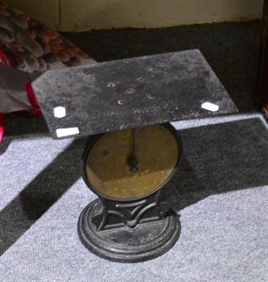 Lot 1052 - A set of Salters cast iron scales