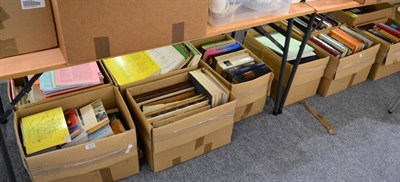 Lot 1072 - Fourteen boxes of musical related books