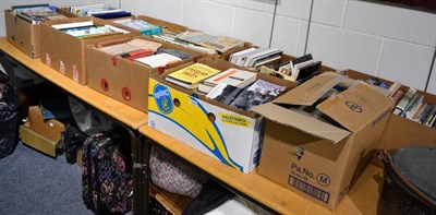 Lot 1098 - Ten boxes of books including are and other reference etc