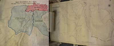 Lot 1105 - Skelwith Inclosure, Map of Skelwith Common in the Parish of Hawkshead in the County of...