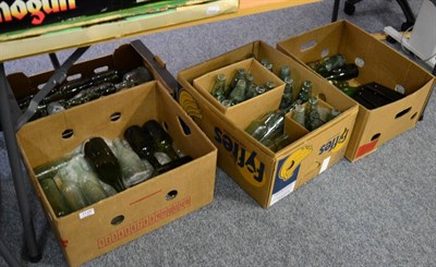 Lot 1126 - A quantity of collectors glass bottles (4 boxes)