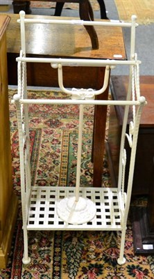 Lot 1189 - Towel rail and toilet roll holder