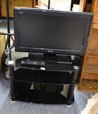 Lot 1209 - A Sony flat screen television and stand