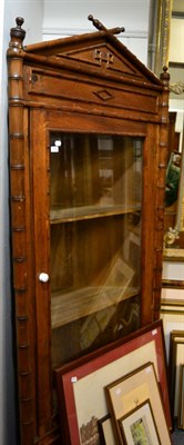 Lot 1220 - An Aesthetic standing corner cupboard