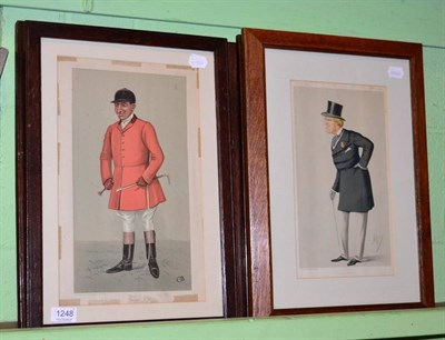 Lot 1248 - A group of seven Vincent Brooks, Day & Son Vanity fair prints