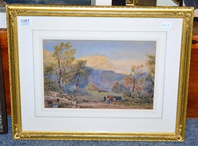 Lot 1281 - Joseph Murray Ince (1806-1859), landscape, watercolour