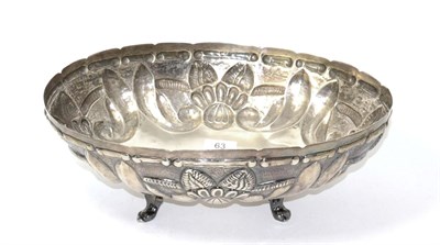 Lot 63 - A Sterling silver bowl, possibly Mexican