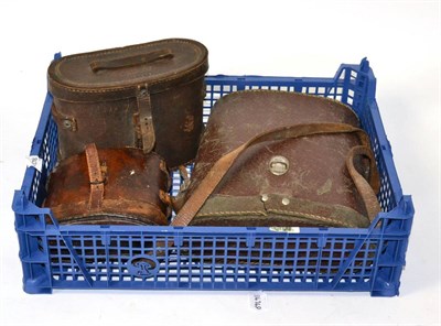 Lot 358 - Three pairs of binoculars cased