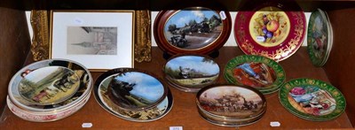 Lot 370 - A quantity of Bradford exchange cabinet plates etc