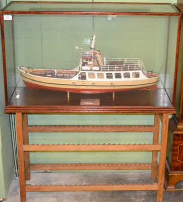 Lot 455 - A scratch built model of the MV Flamborian