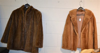 Lot 1041 - Two lady's fur coats