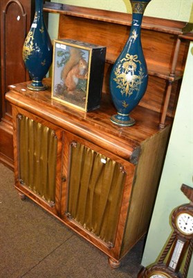 Lot 1268 - A 19th century mahogany chiffonier