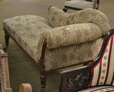 Lot 1347 - A Victorian chaise longue