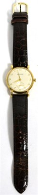 Lot 87 - A 9ct gold Garrard wristwatch