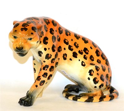 Lot 163 - Beswick leopard seated no. 841