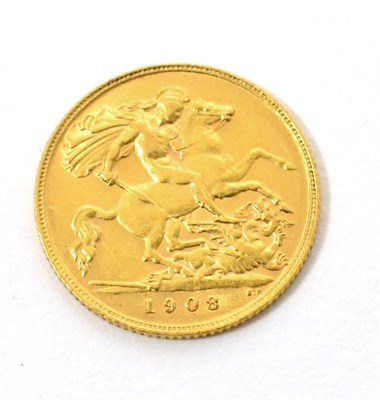 Lot 404 - A half sovereign