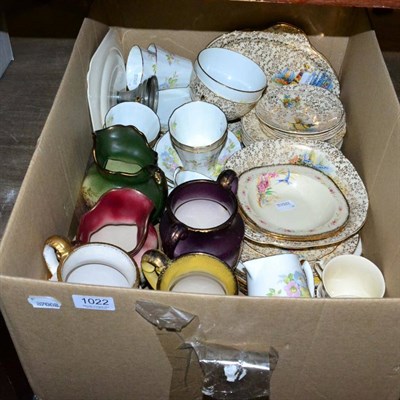 Lot 1022 - Quantity of Oldcourt wares and J. Fryer & Sons tea and dinner wares and other items (qty)