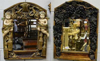 Lot 1068 - Two reproduction mirrors