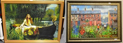 Lot 1148 - Bob Hamilton, (20th century) Sam's Patch, on canvas, signed, and another; together with Marie...