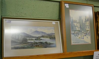 Lot 1176 - Victor Noble Raimbird, two watercolours signed and dated 1931 and two watercolours signed Ralph...